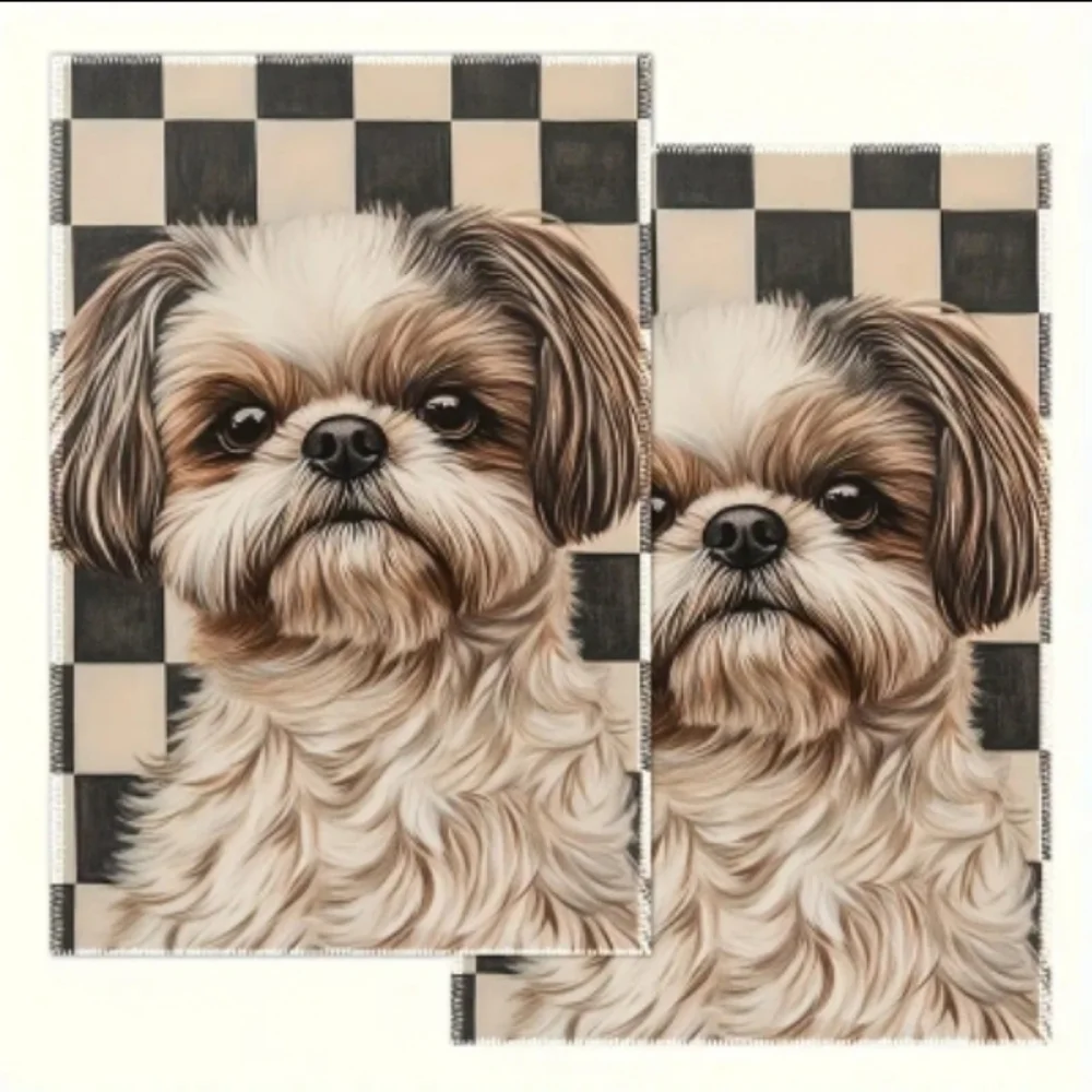 Samson's Friends Shih Tzu Towels